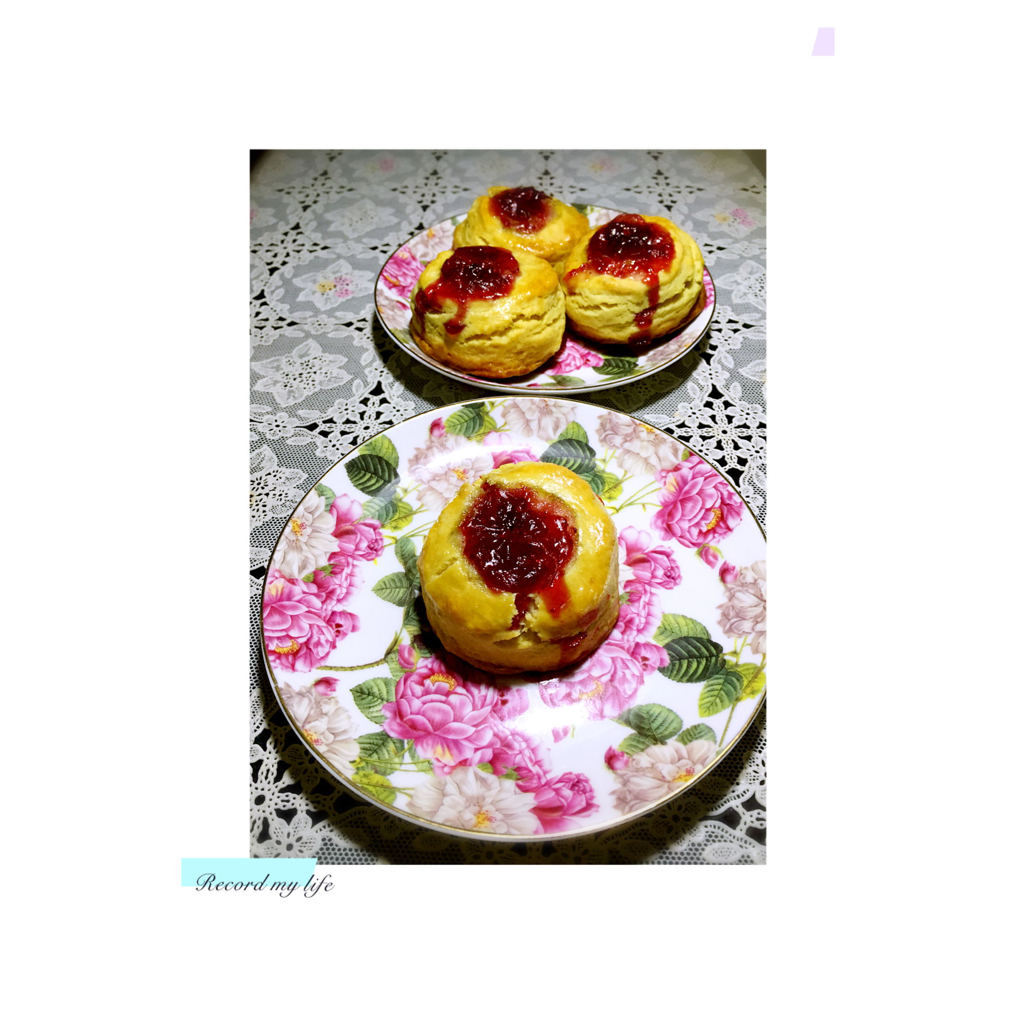 香草司康饼 Vanilla Scones