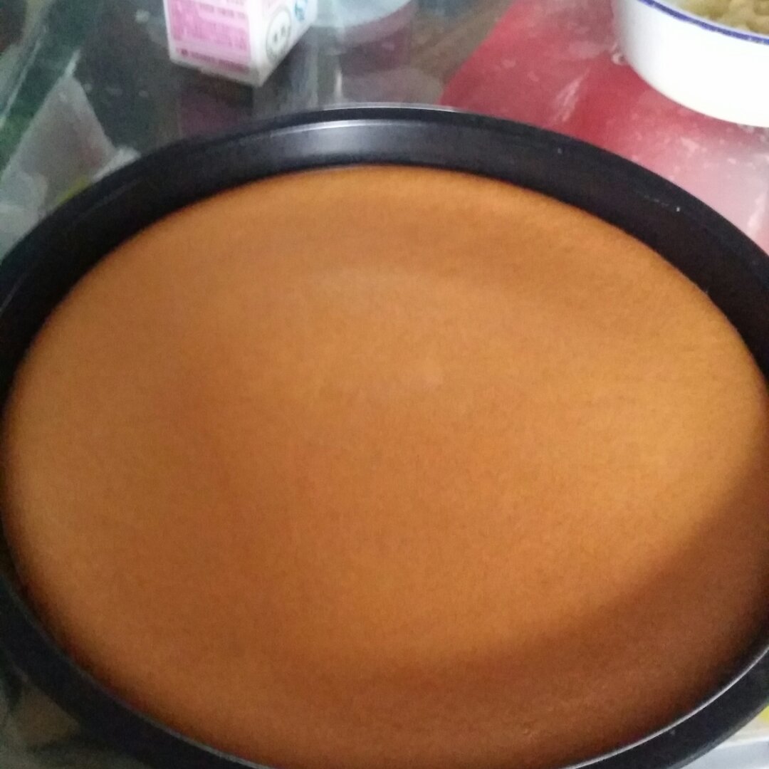 6寸原味戚风蛋糕