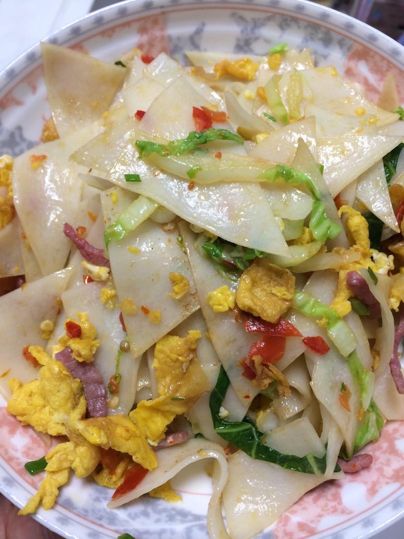炒饵块——大救驾家常做法