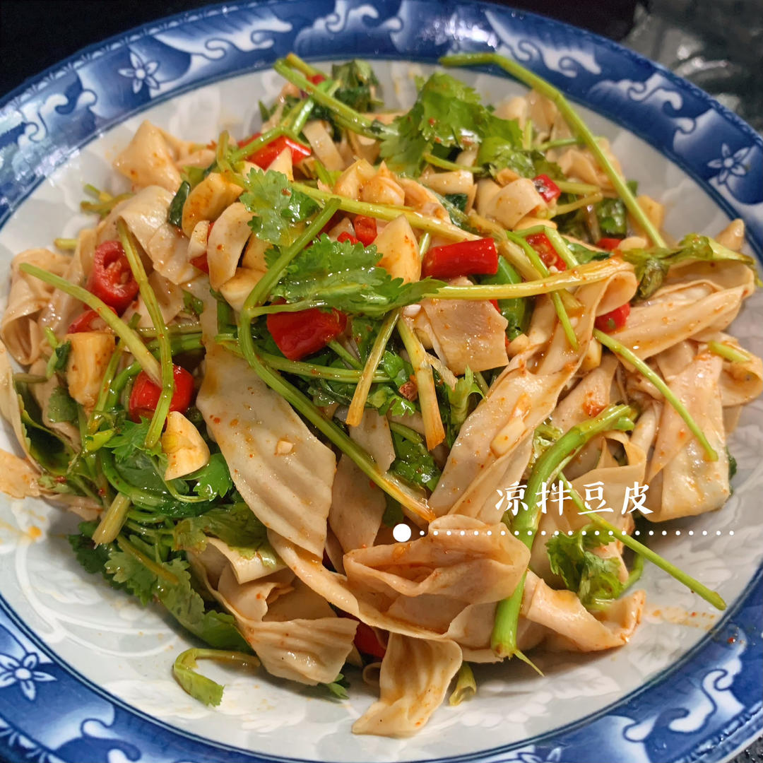 凉拌香菜～（香菜根不要扔❗️❗️）