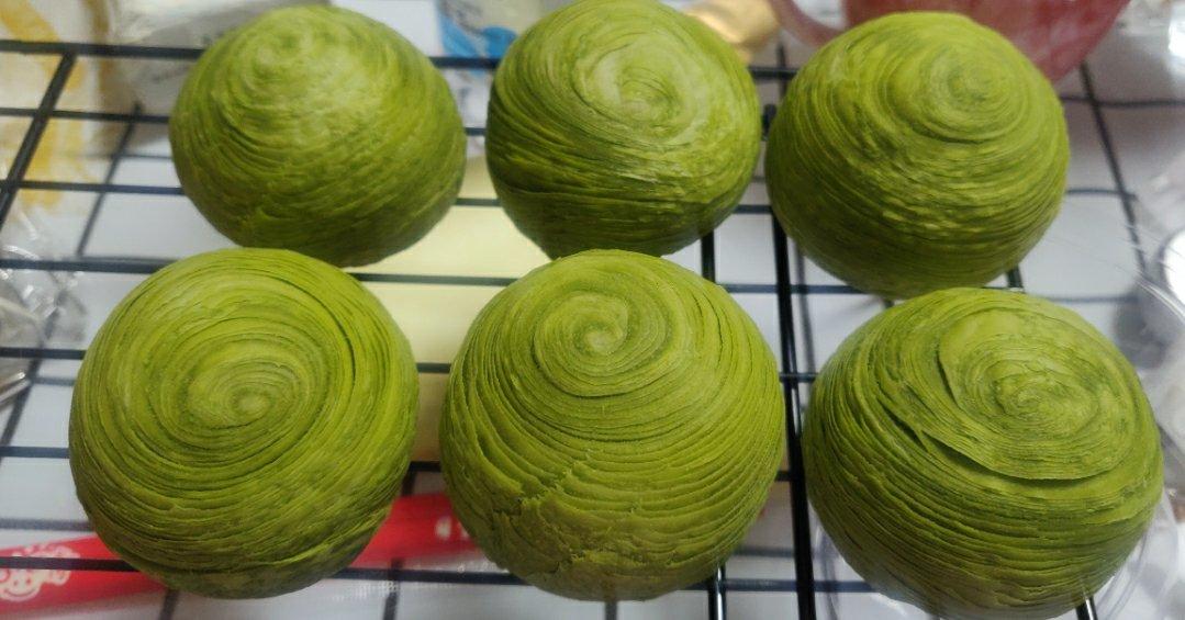 抹茶蛋黄酥