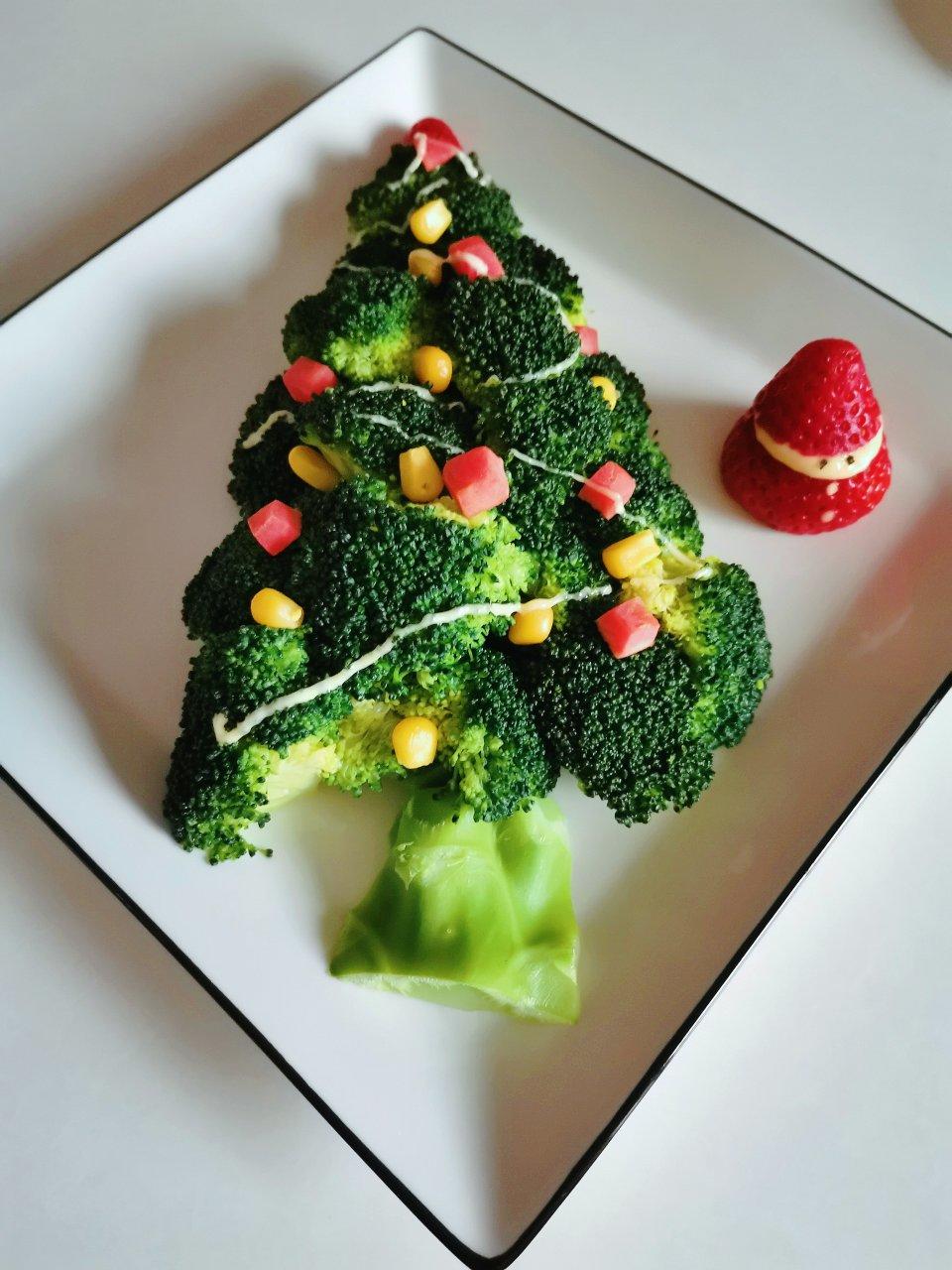 西兰花圣诞树-简单快手