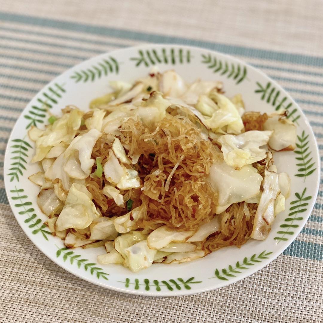 卷心菜炒粉丝
