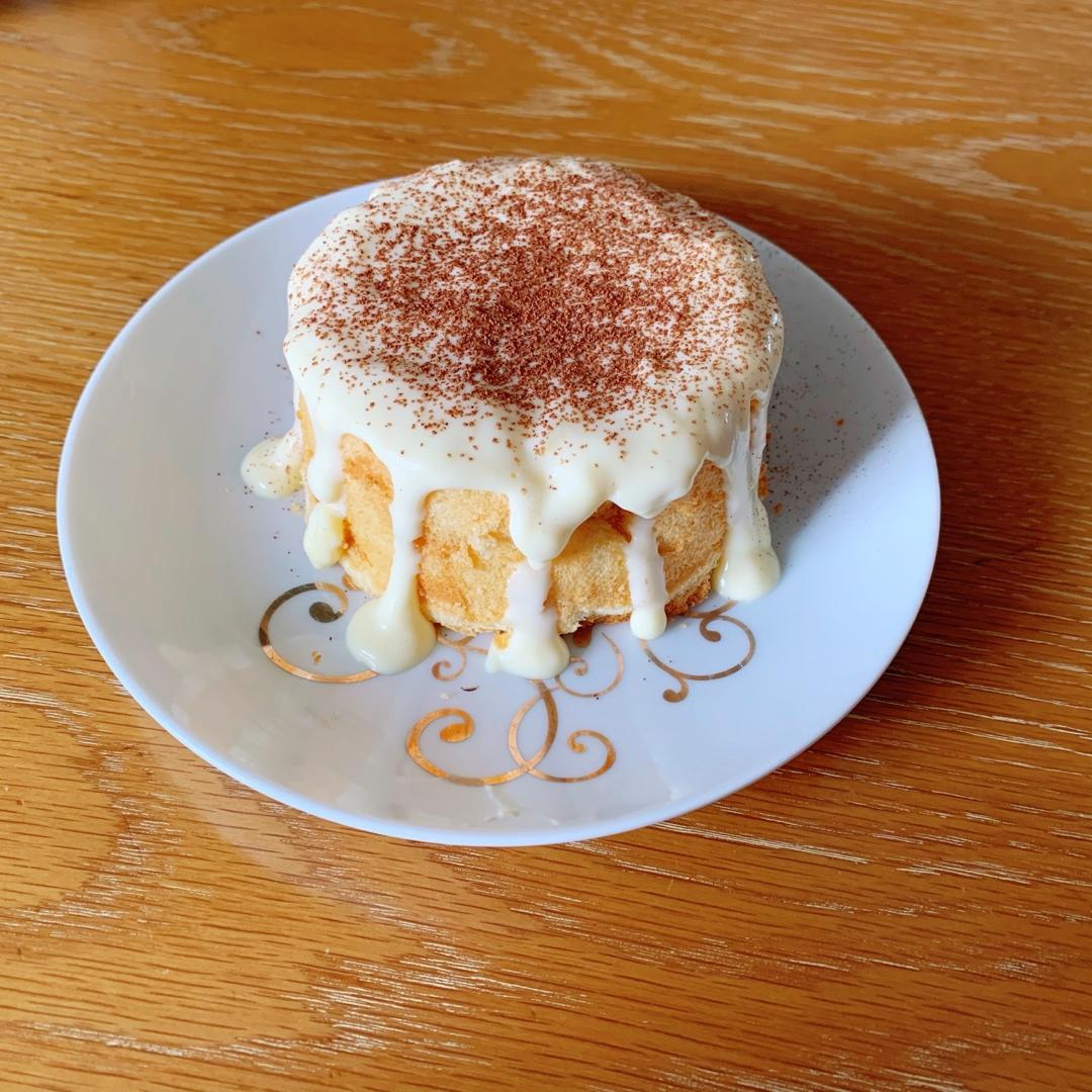 网红椰浆芝士奶盖蛋糕