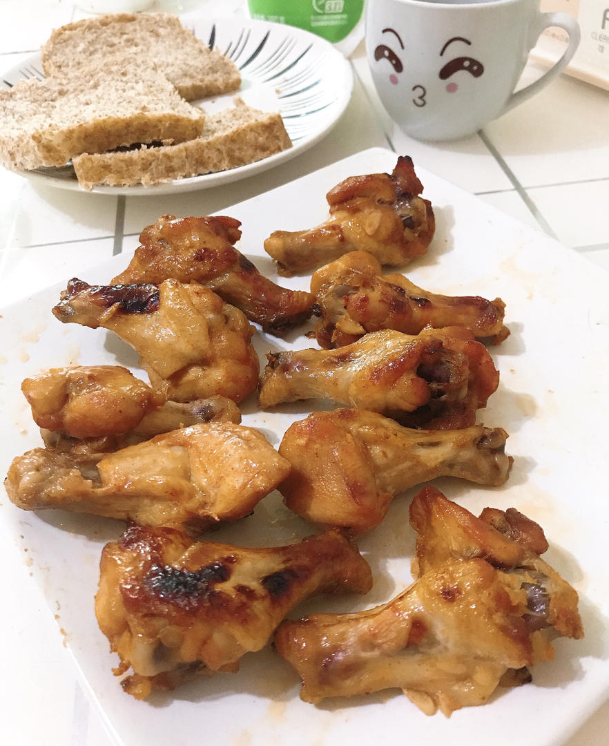 柠香烤鸡翅根
