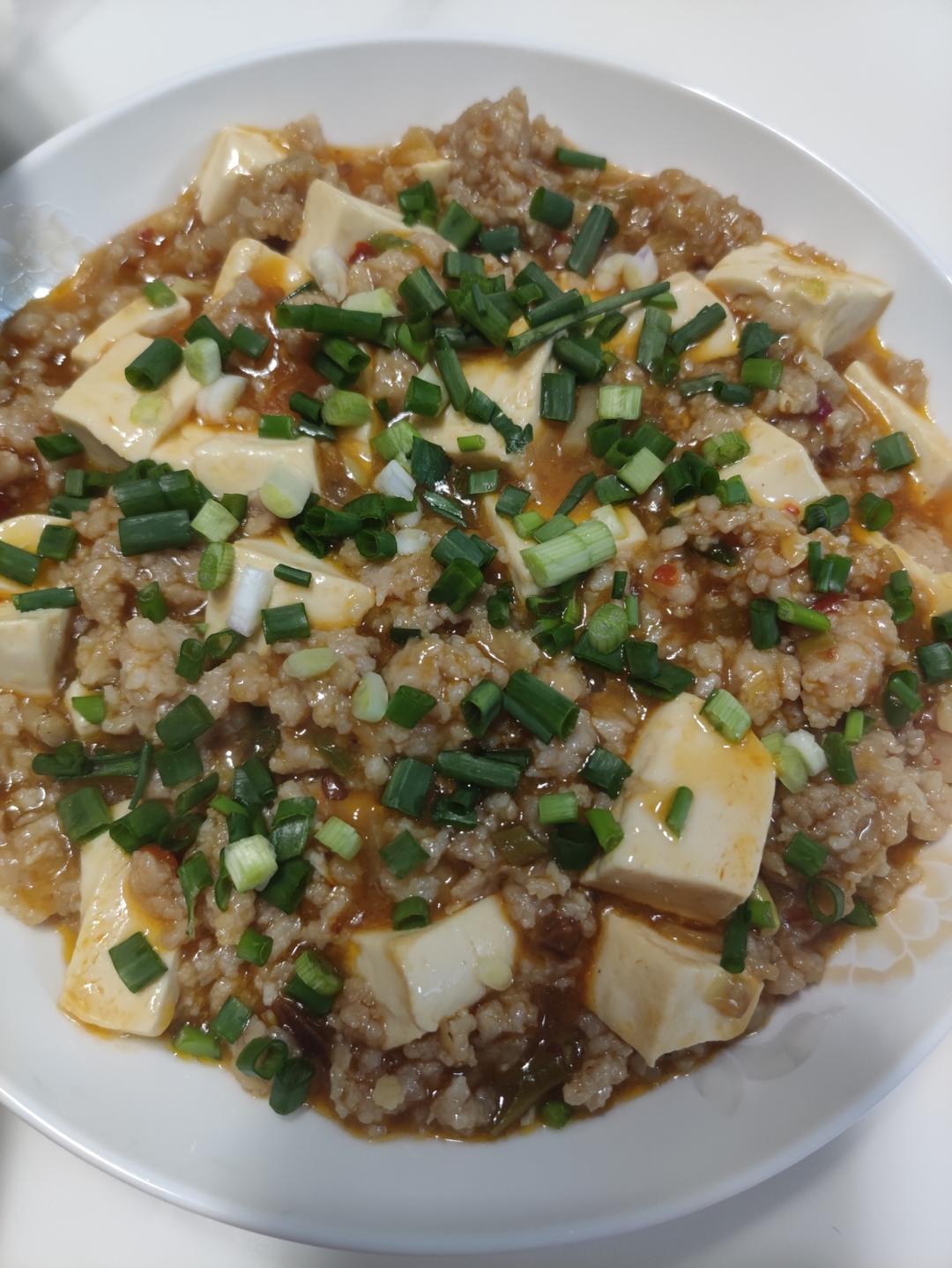 肉末嫩豆腐｜嫩滑口感爽口！这道快手菜超级下饭！！（减脂少油版）