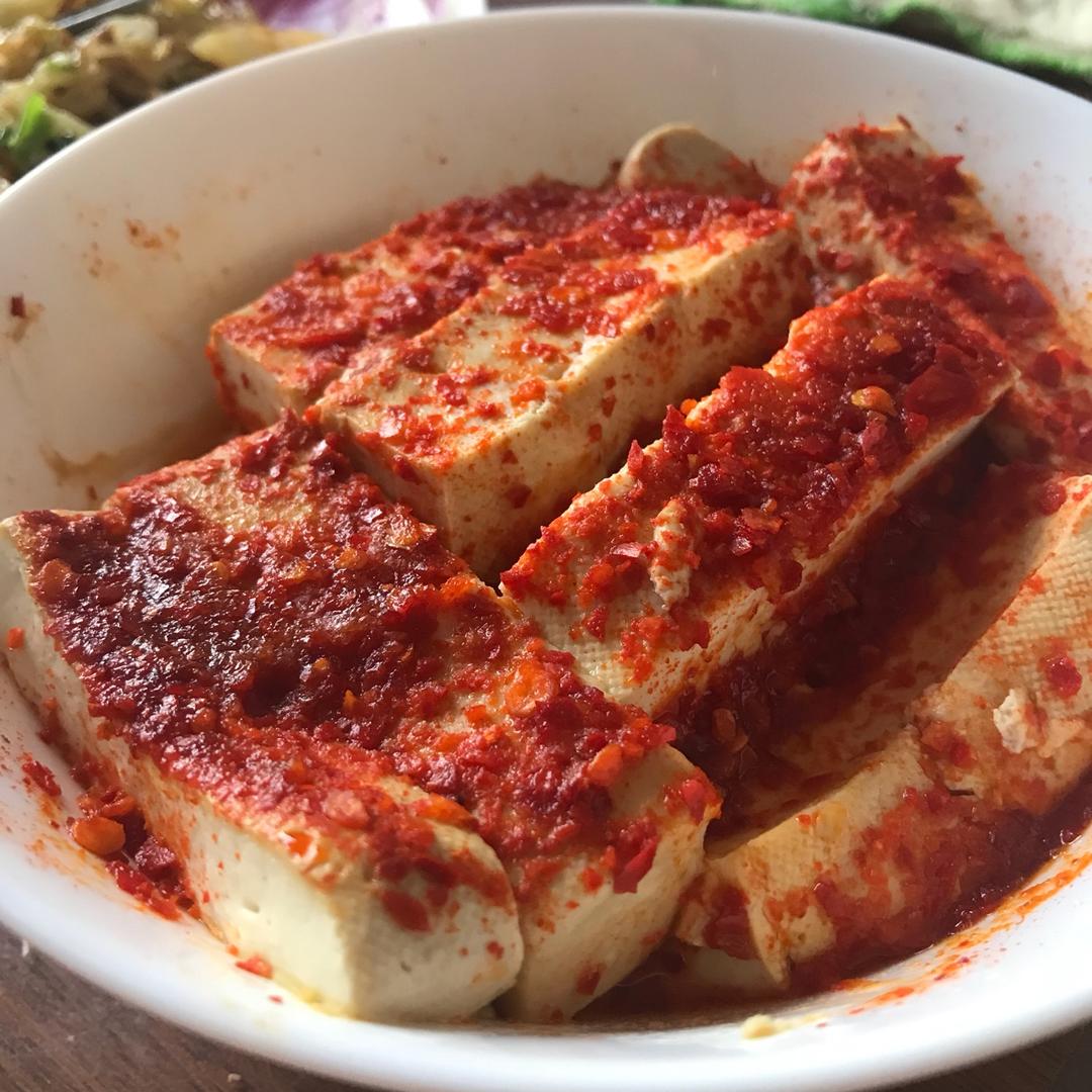 蒸臭豆腐（老昆明蒸法）