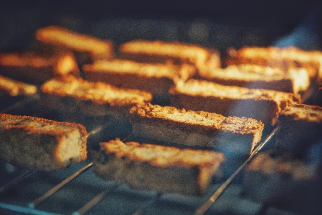 香蕉biscotti意式脆饼（无麸质无糖纯素）简易快手饼干