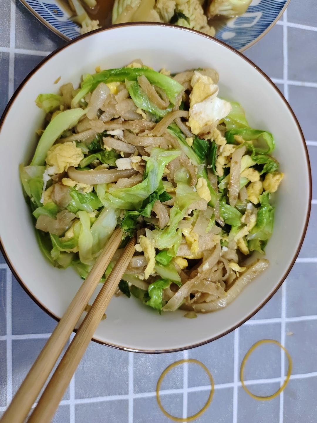 北方家常炒饼丝（简易版）