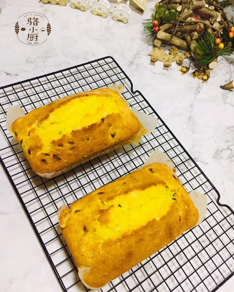 轻盈百香果磅蛋糕