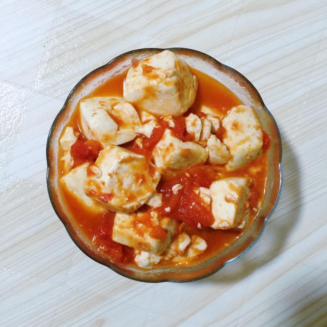 星月妹妹做的番茄炖豆腐