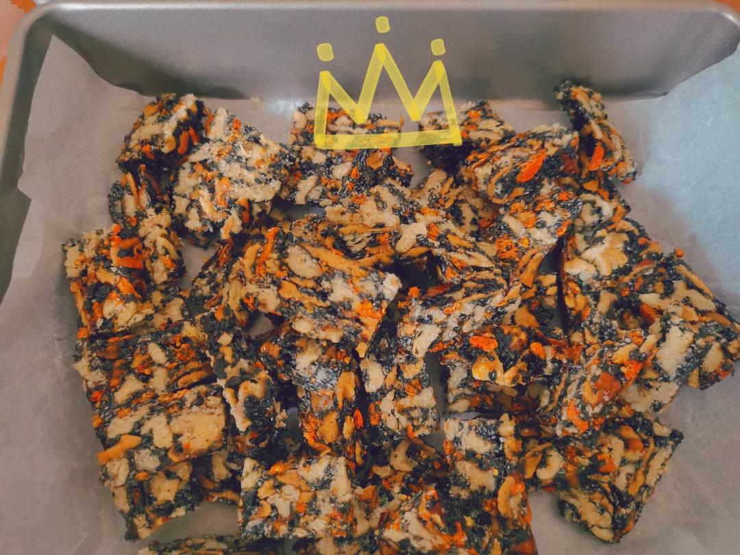 （家庭版）红枣核桃芝麻糕