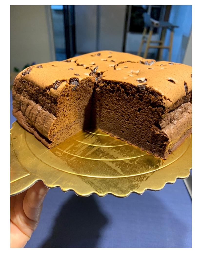 巨好吃的巧克力古早蛋糕