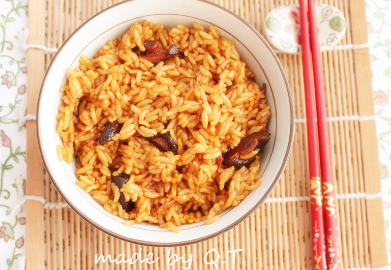 香菇油饭