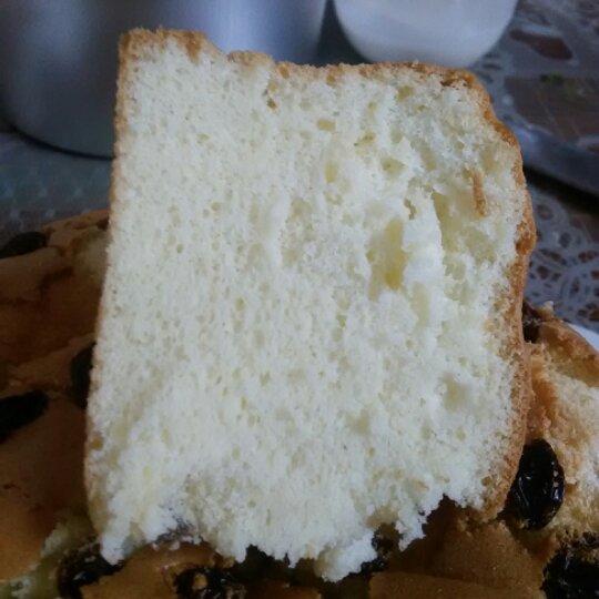 6寸原味戚风蛋糕