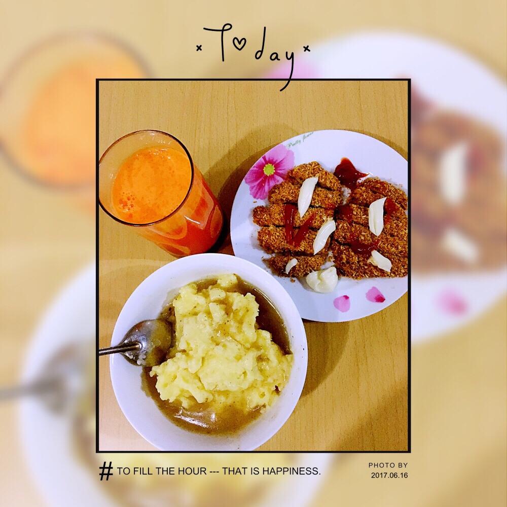 肯德基鸡汁土豆泥