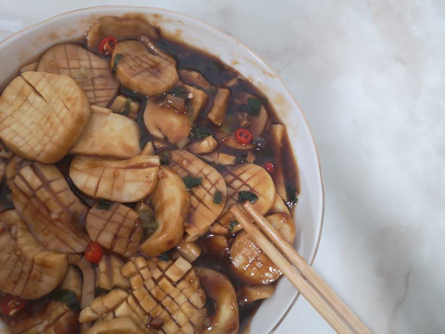 酱汁杏鲍菇❗比肉还好吃