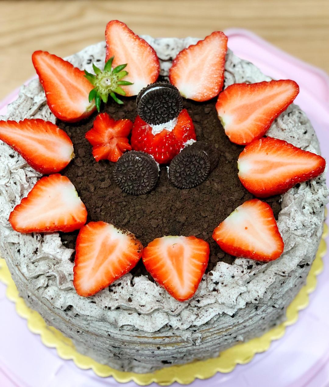 奥利奥咸奶油蛋糕