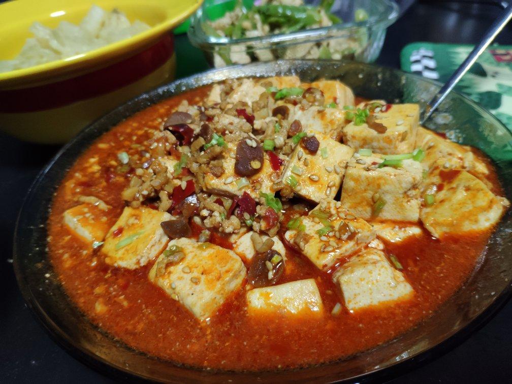 🔥好吃到哭的肉末豆腐，一周吃七次都不嫌多