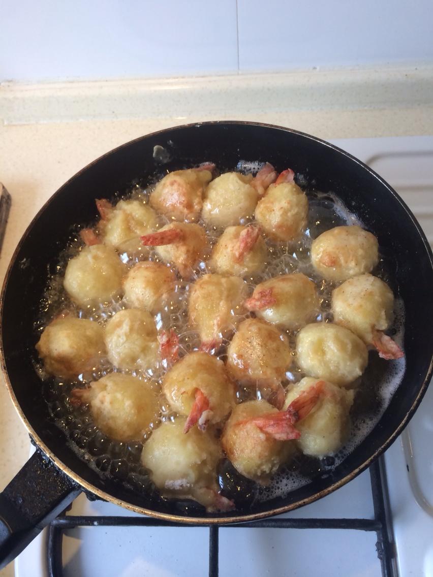 土豆虾丸的做法
