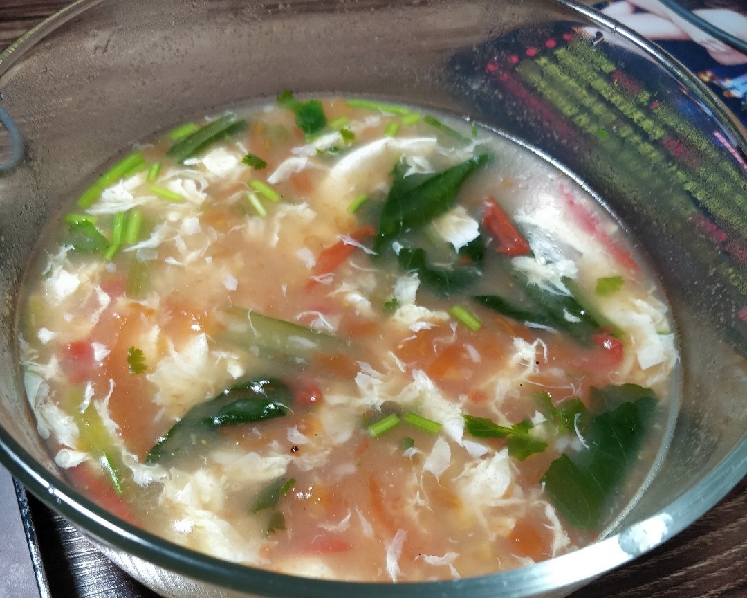 西红柿旮瘩汤的做法