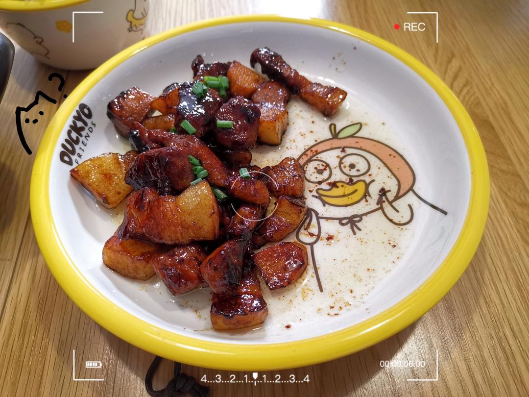 不焯水不放油的家常红烧肉