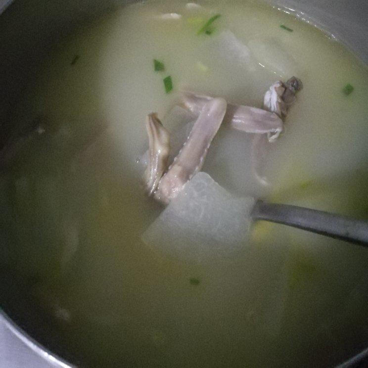 鸭舌冬瓜汤