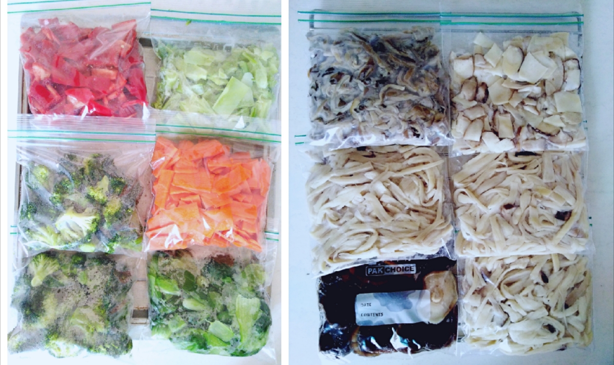 蔬菜菌菇食材保存方法冷冻蔬菜的做法