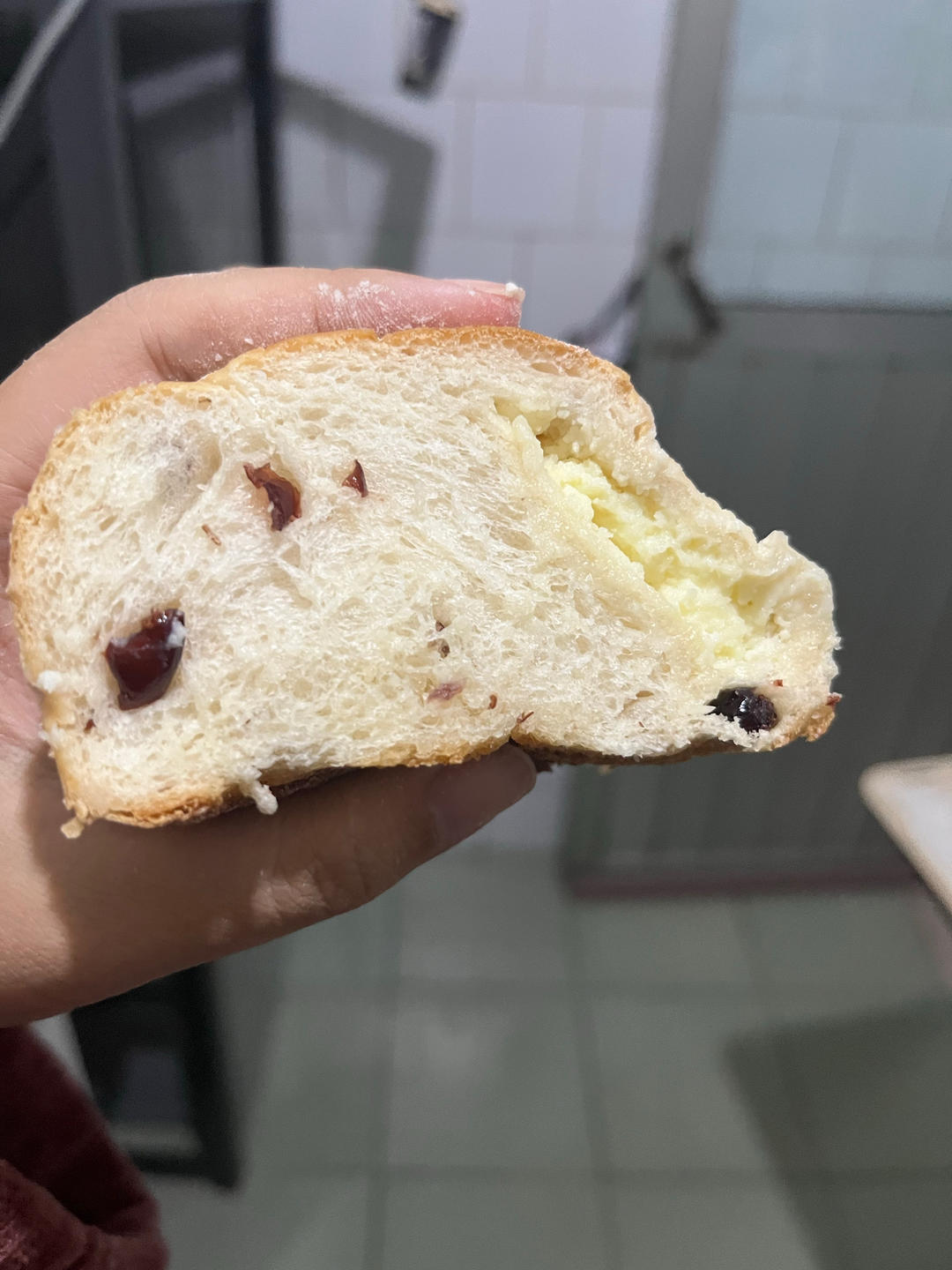 面包店里的常客——蔓越莓奶酪软欧