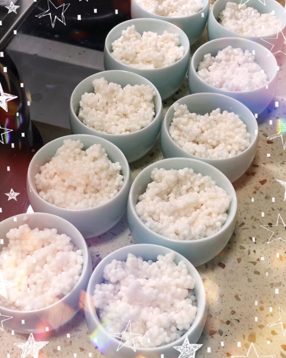 水晶西米布丁