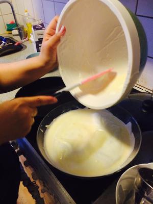 低糖轻乳酪蛋糕8寸（大烤箱版本）的做法 步骤9