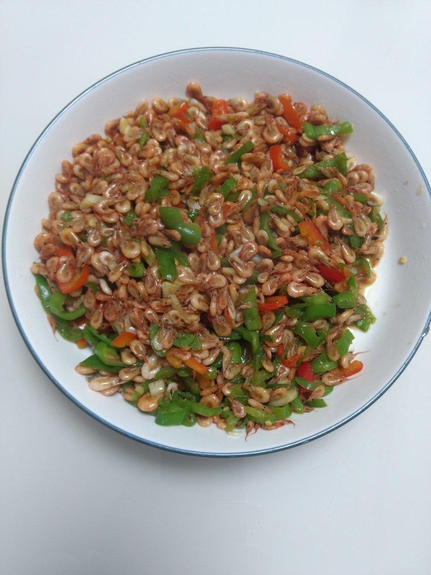 青椒小虾