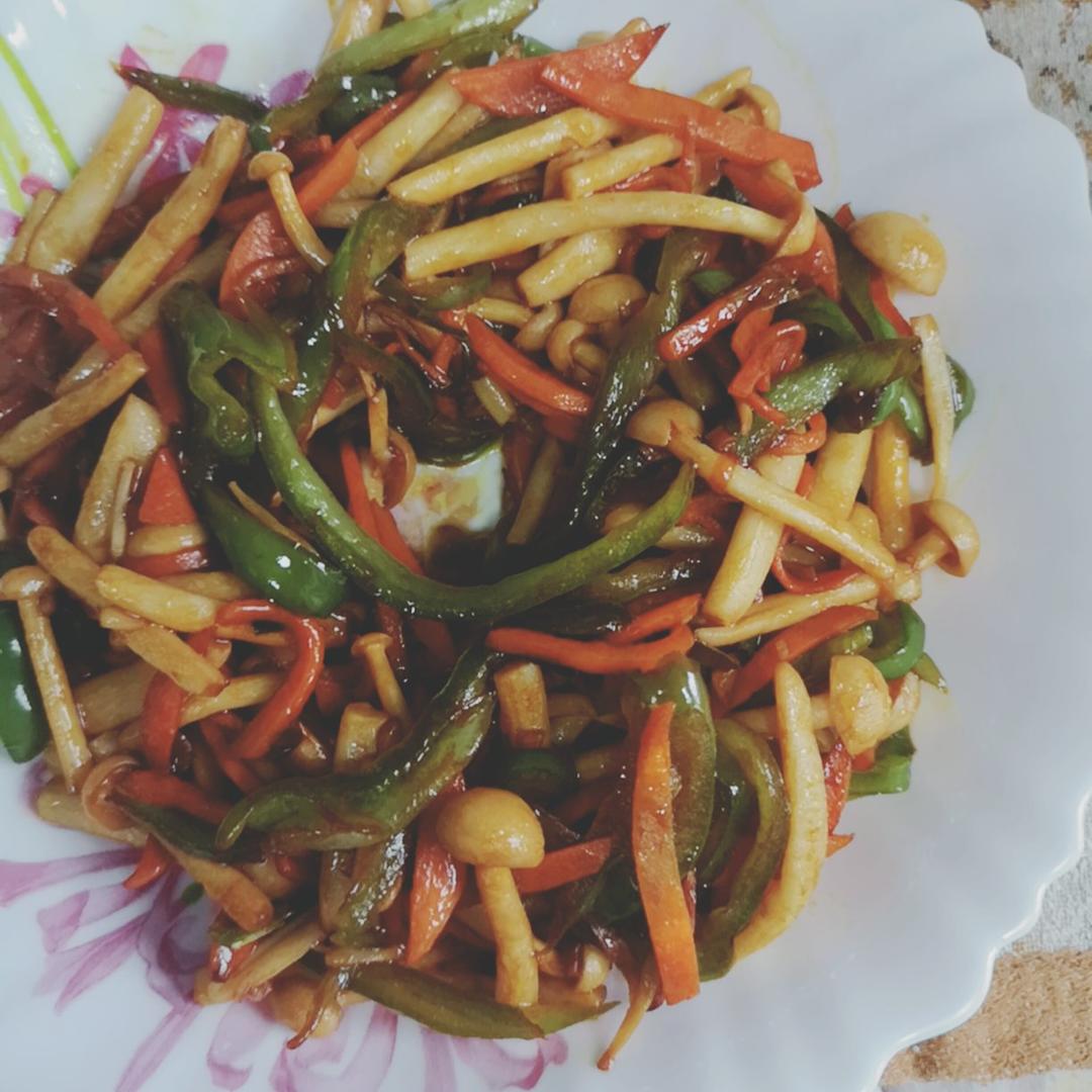 爆炒海鲜菇