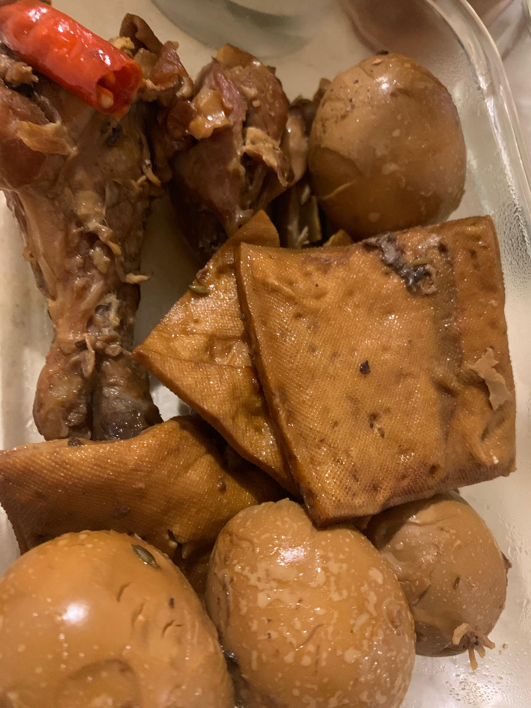减脂少油少料红烧卤鸡腿鸡蛋（完美超赞）