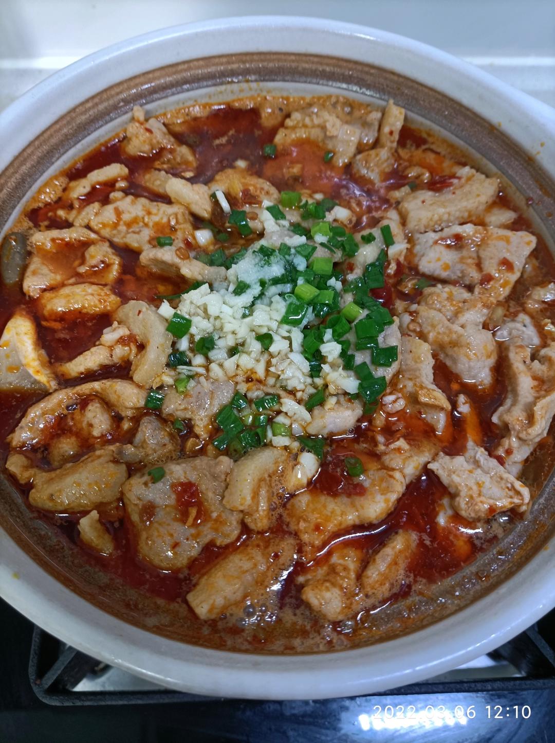 水煮肉片（新手一定要试，零失败）