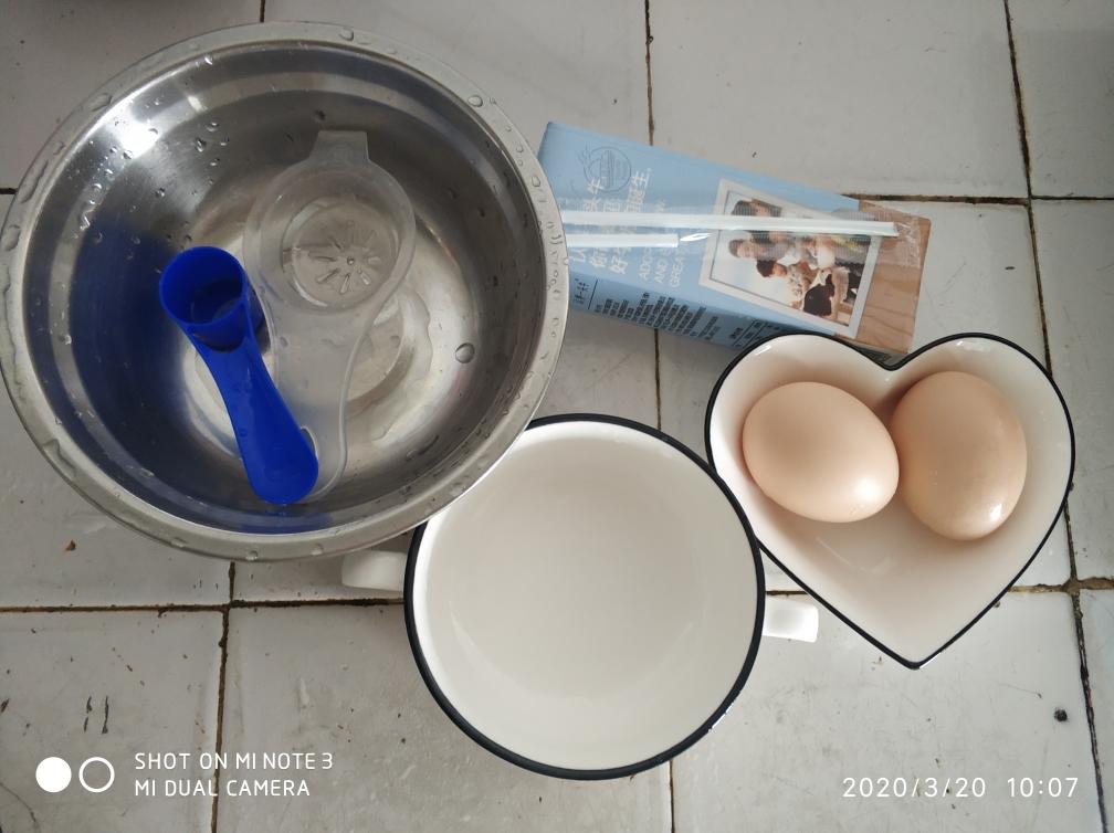 纯奶手撕吐司的做法 步骤1