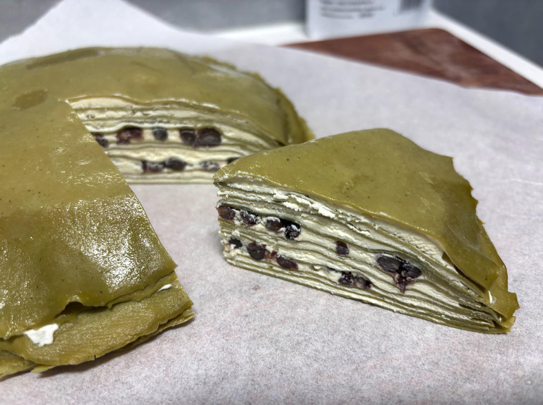 抹茶千层蛋糕