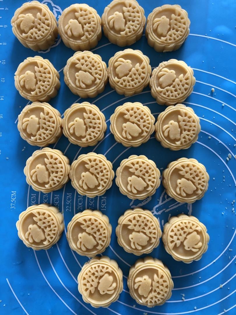 椰子油绿豆糕