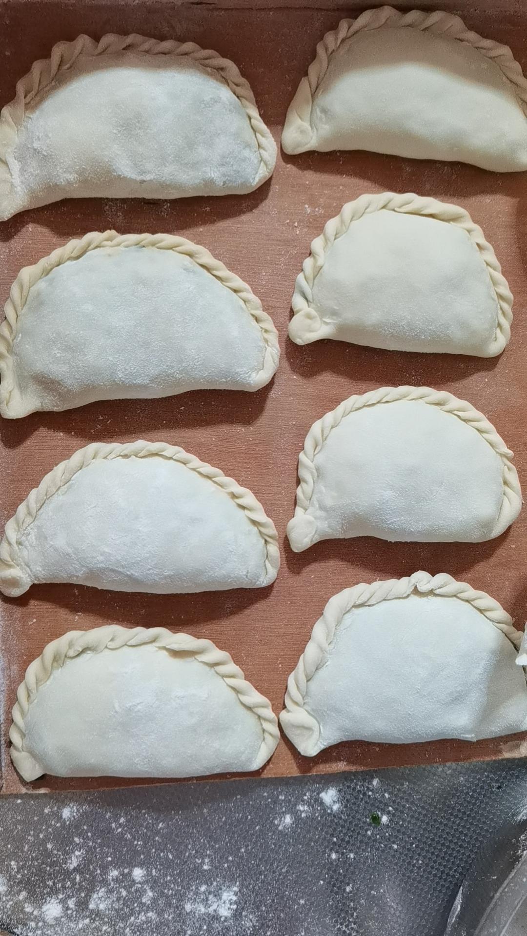 简单又好吃的韭菜盒子