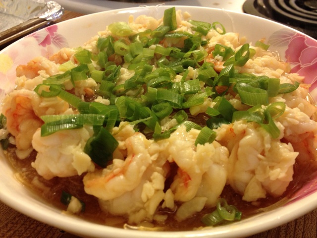 蒜蓉粉丝蒸大虾
