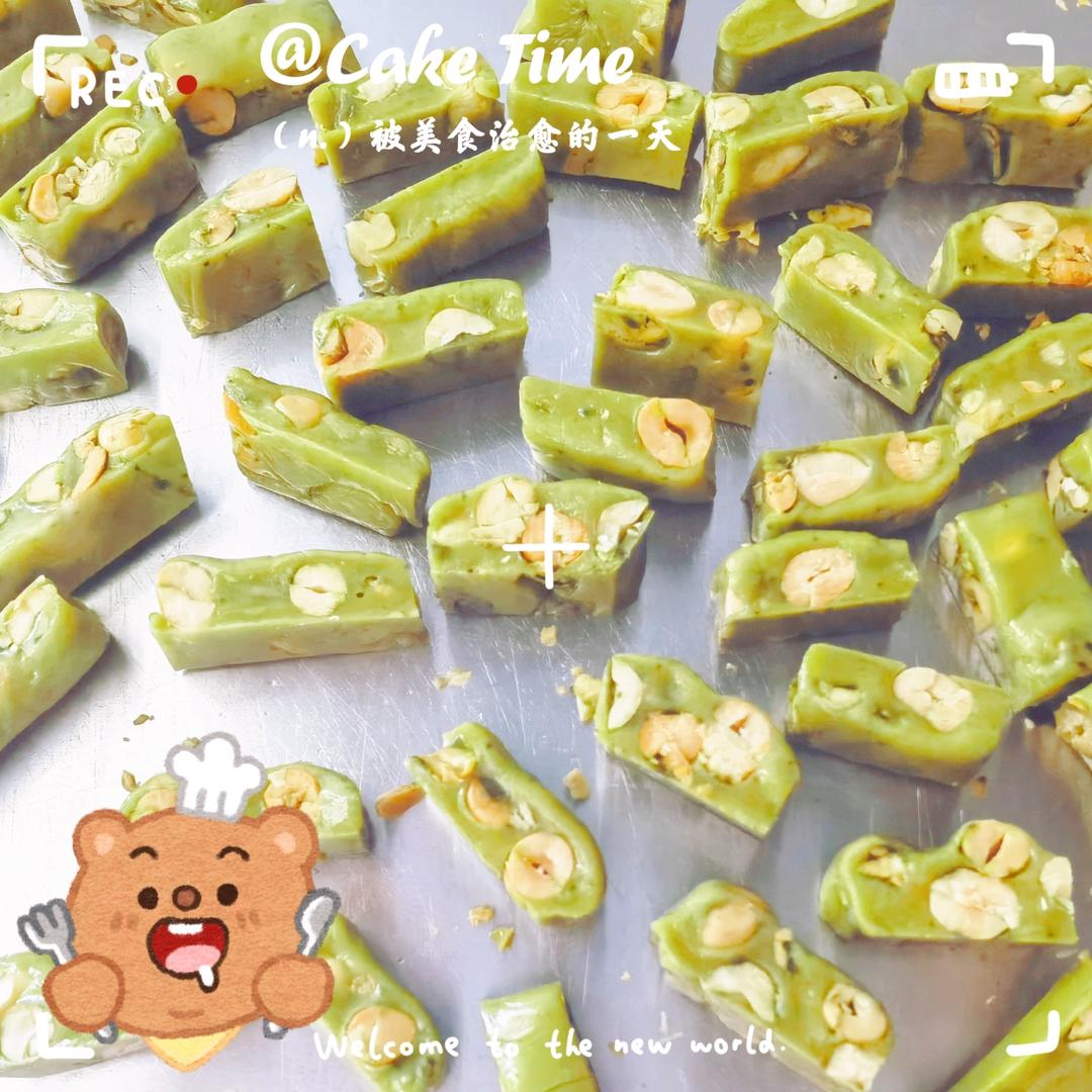 抹茶太妃软糖-抹茶翠绿的秘密