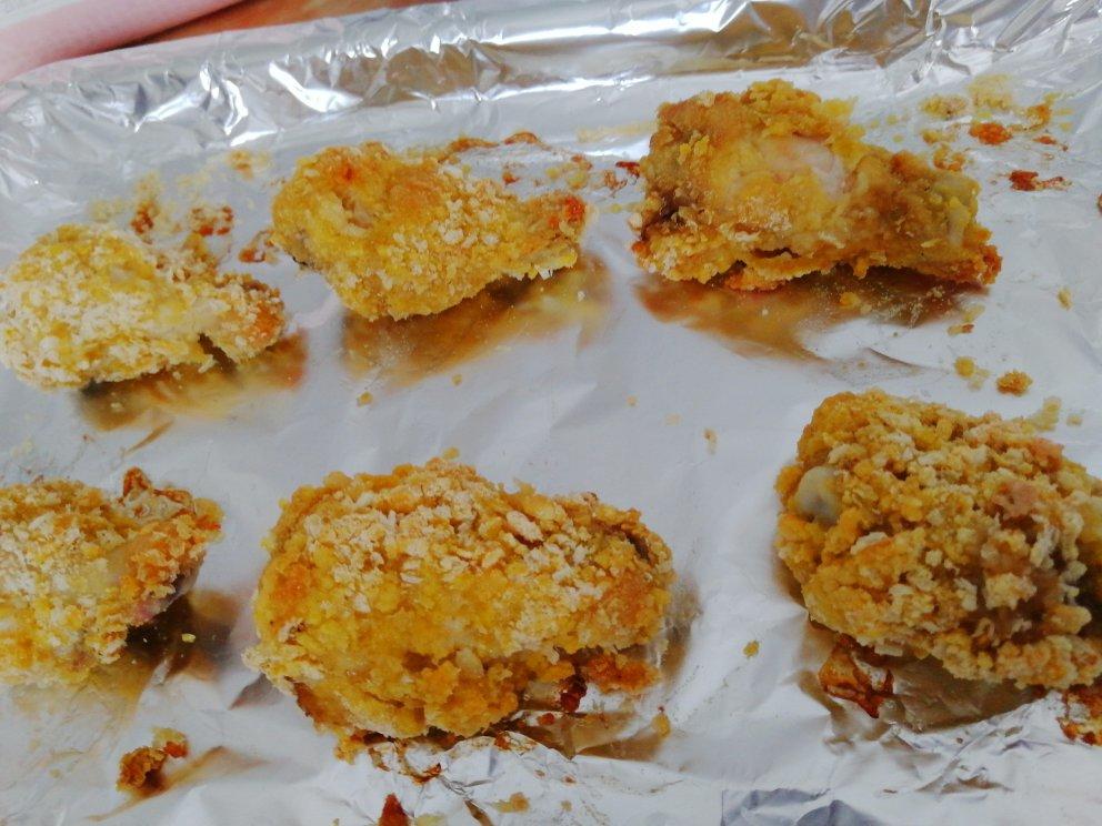 烤箱炸鸡腿