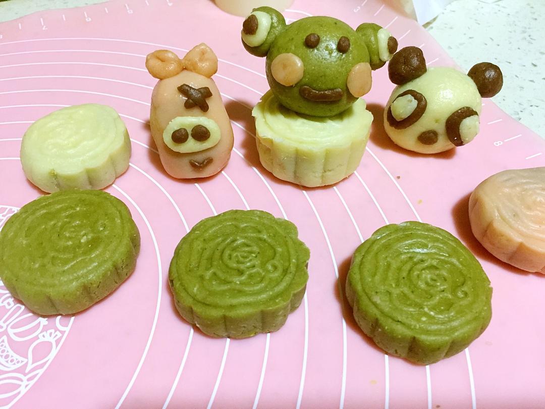 萌萌哒卡通月饼