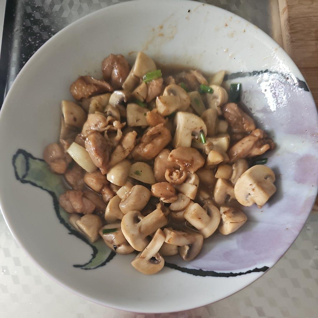 口蘑鸡胸肉