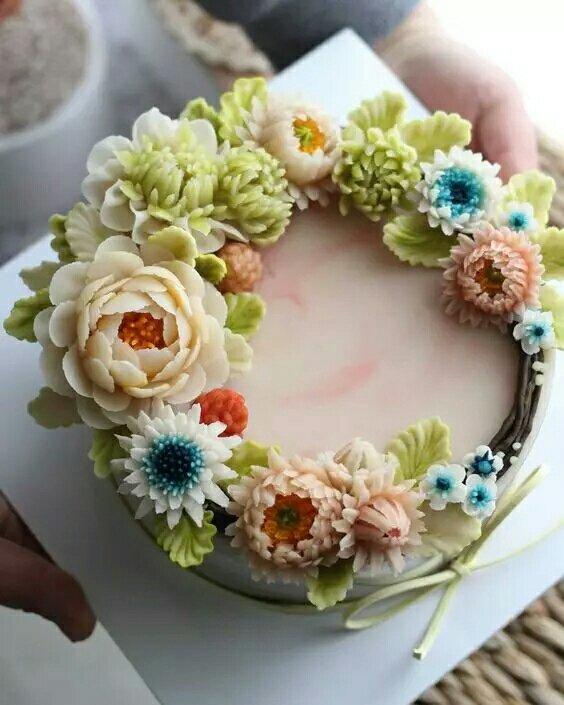 尘封记忆做的裱花蛋糕