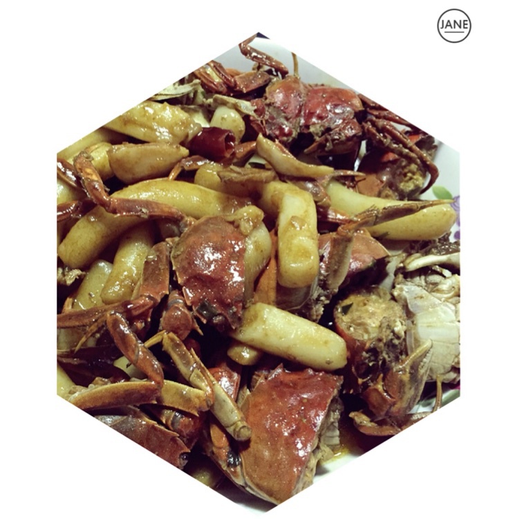 毛蟹炒年糕