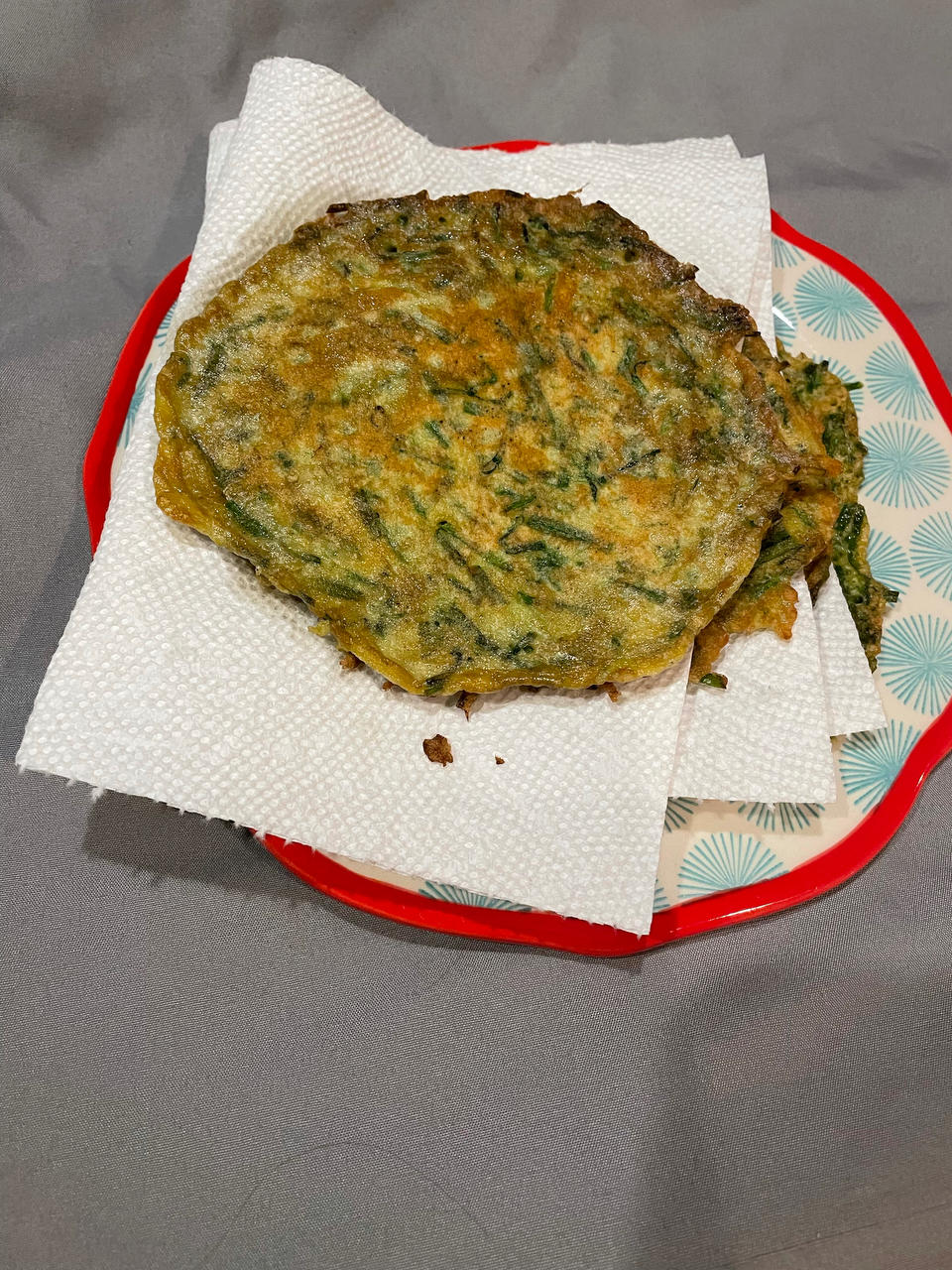 韭菜鸡蛋饼