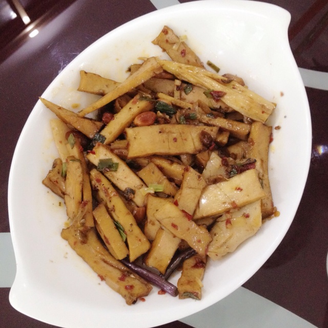 下饭神器---老干妈炒香干