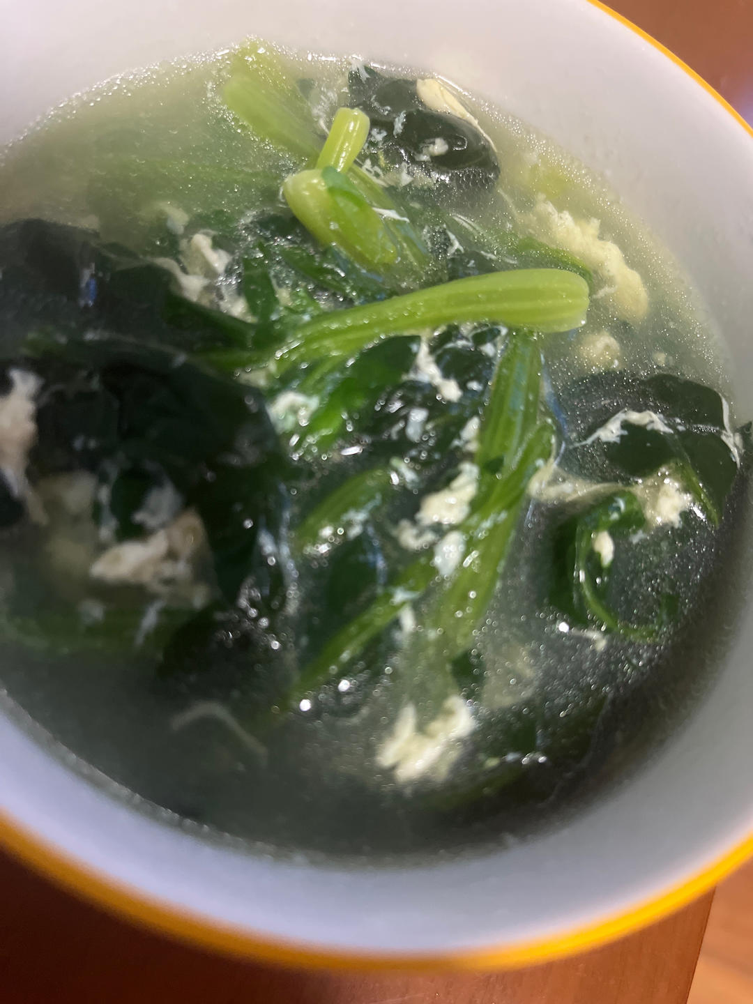 菠菜鸡蛋汤