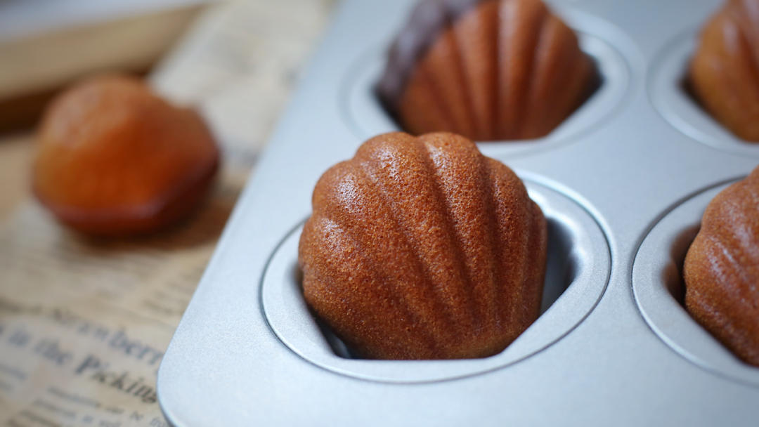 焦糖海盐玛德琳